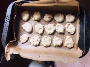 Galletas de manzana para hornear